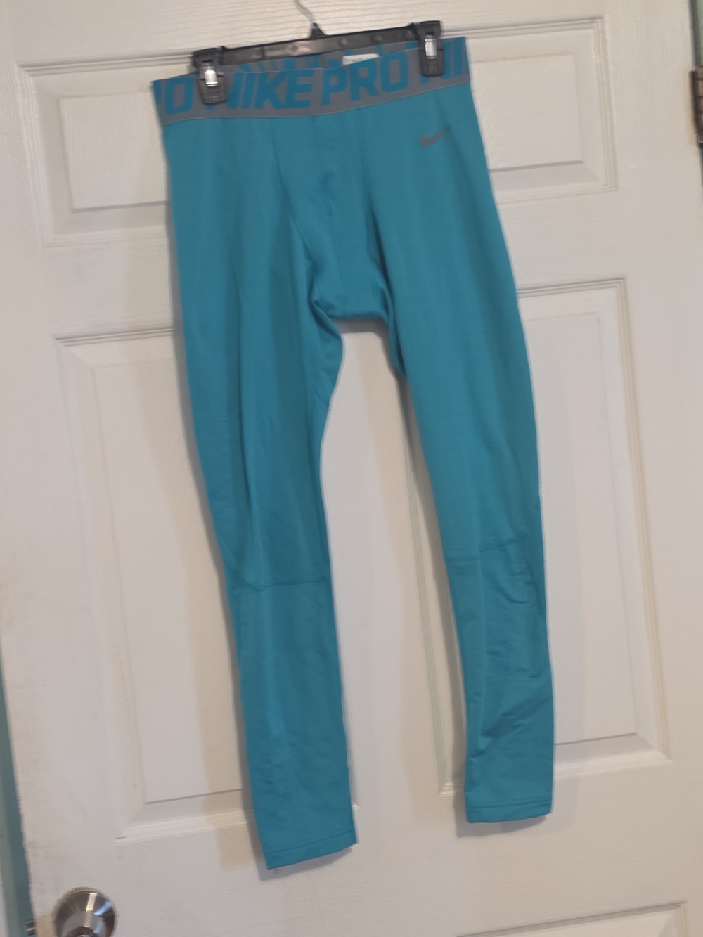Nike Teal Compression Leggings for Men Team Used #56 Xl